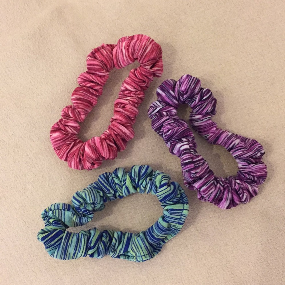 THREE Hair Scrunchies